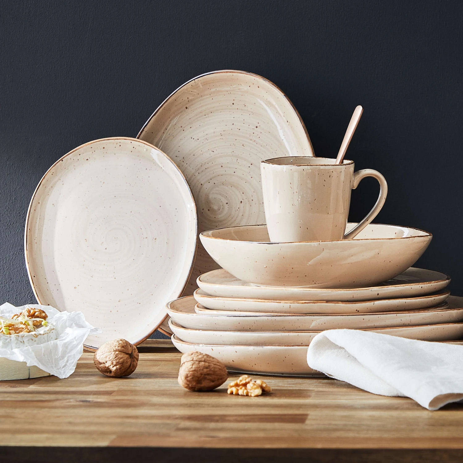 4x Schale 390ml FINCA In Beige 2 4x Schale 390ml FINCA In Beige – Bild 2