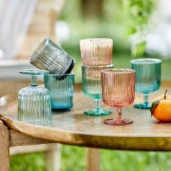 6x Gläser Mit Rillen 250ml CHELSEA In Pastellorange 9 6x Gläser Mit Rillen 250ml CHELSEA In Pastellorange -Butlers butlers 6x glaser mit rillen 250ml chelsea in pastellorange 4