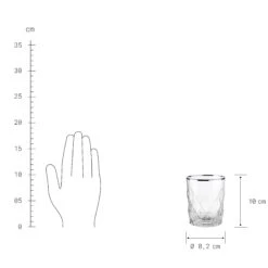 6x Gläser Mit Silberrand 345ml UPSCALE In Silber 8 6x Gläser Mit Silberrand 345ml UPSCALE In Silber -Butlers butlers 6x glaser mit silberrand 345ml upscale in silber 3