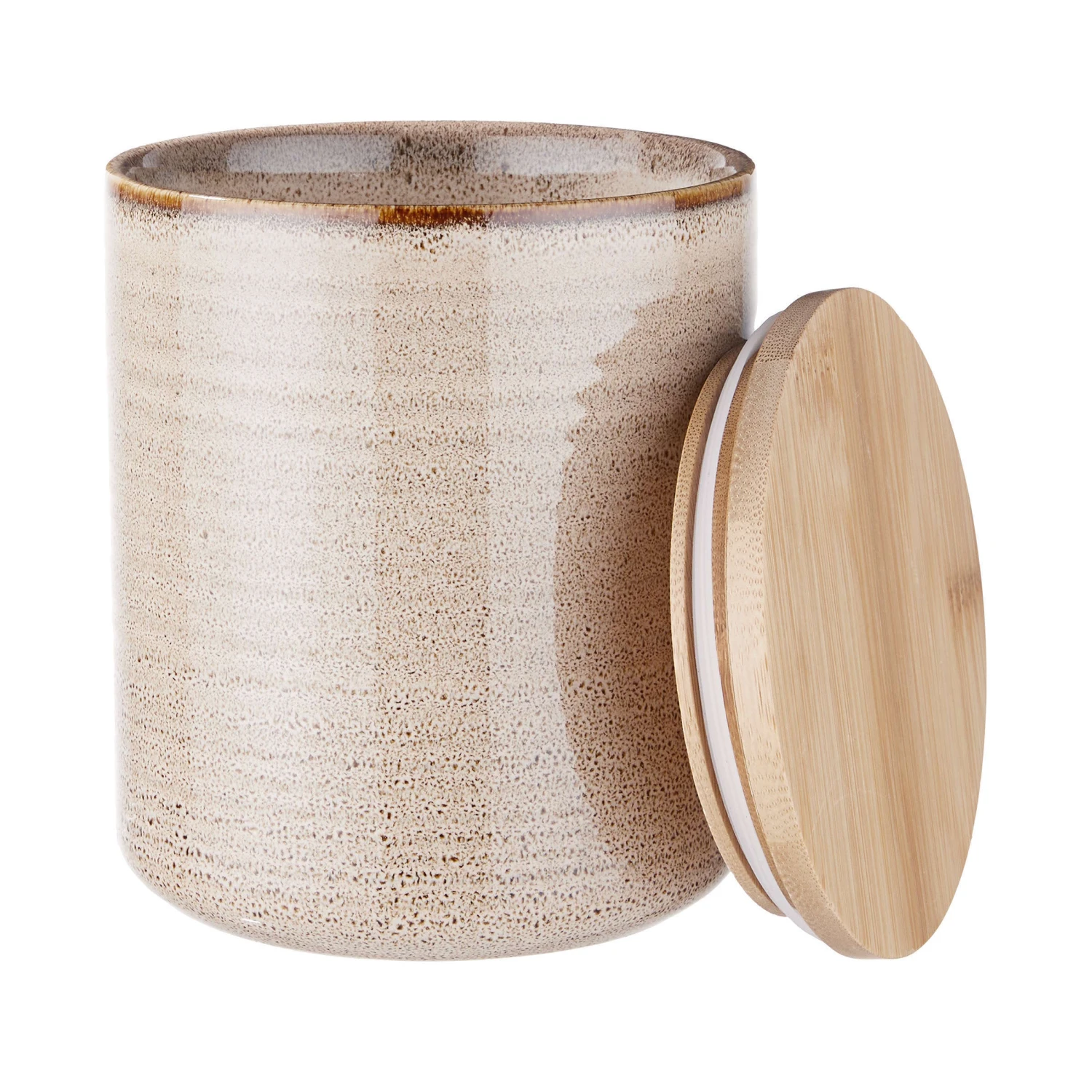 Aufbewahrungsdose 1000ml QUEEN IT In Beige 2 Aufbewahrungsdose 1000ml QUEEN IT In Beige – Bild 2