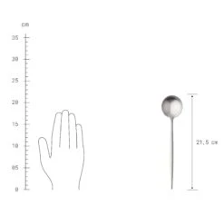 Besteck-Set 4-tlg. Matt STILETTO In Silber -Butlers butlers besteck set 4 tlg matt stiletto in silber 4