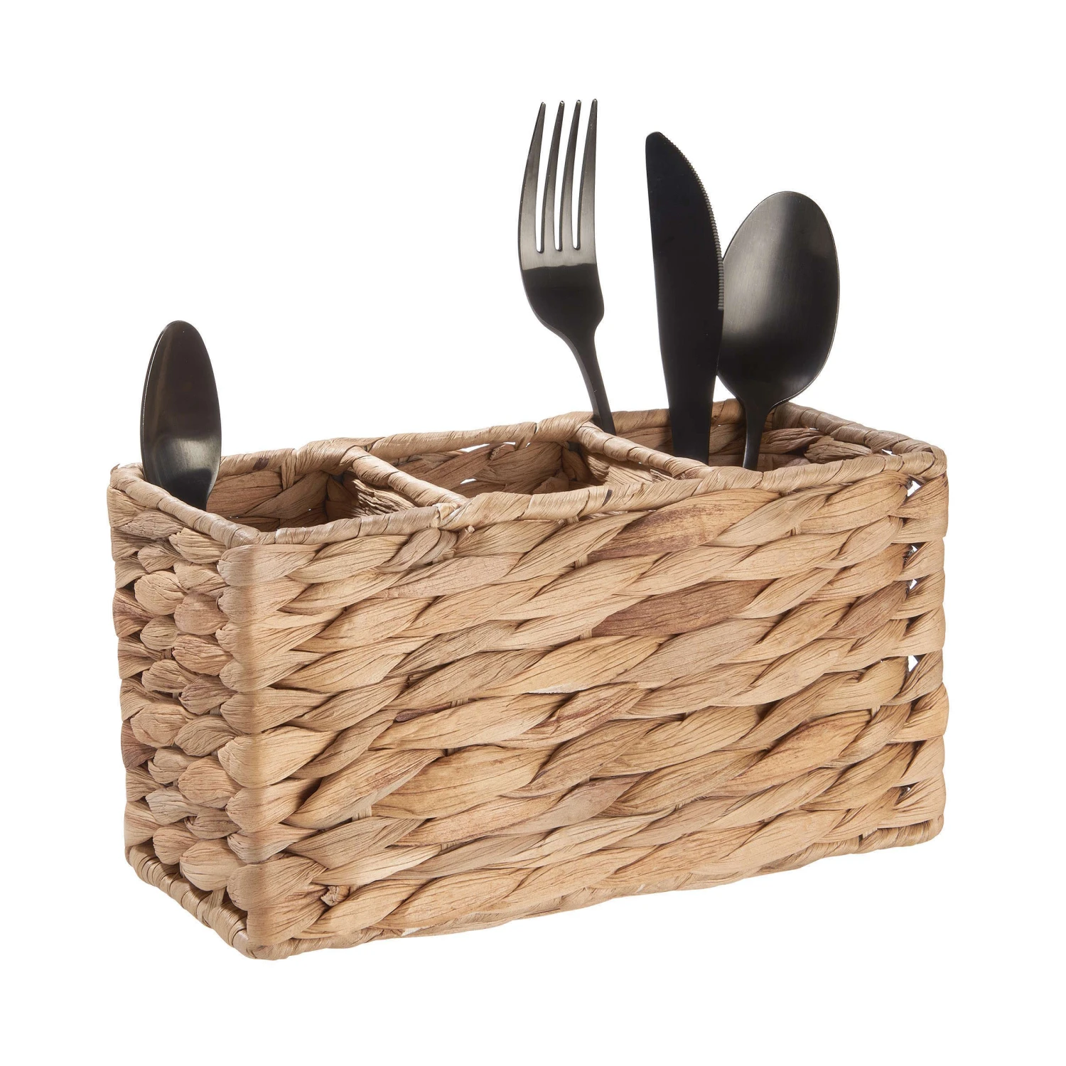 Besteckkorb L 23 X B 10cm RUSH ROPE In Natur 1 Besteckkorb L 23 X B 10cm RUSH ROPE In Natur