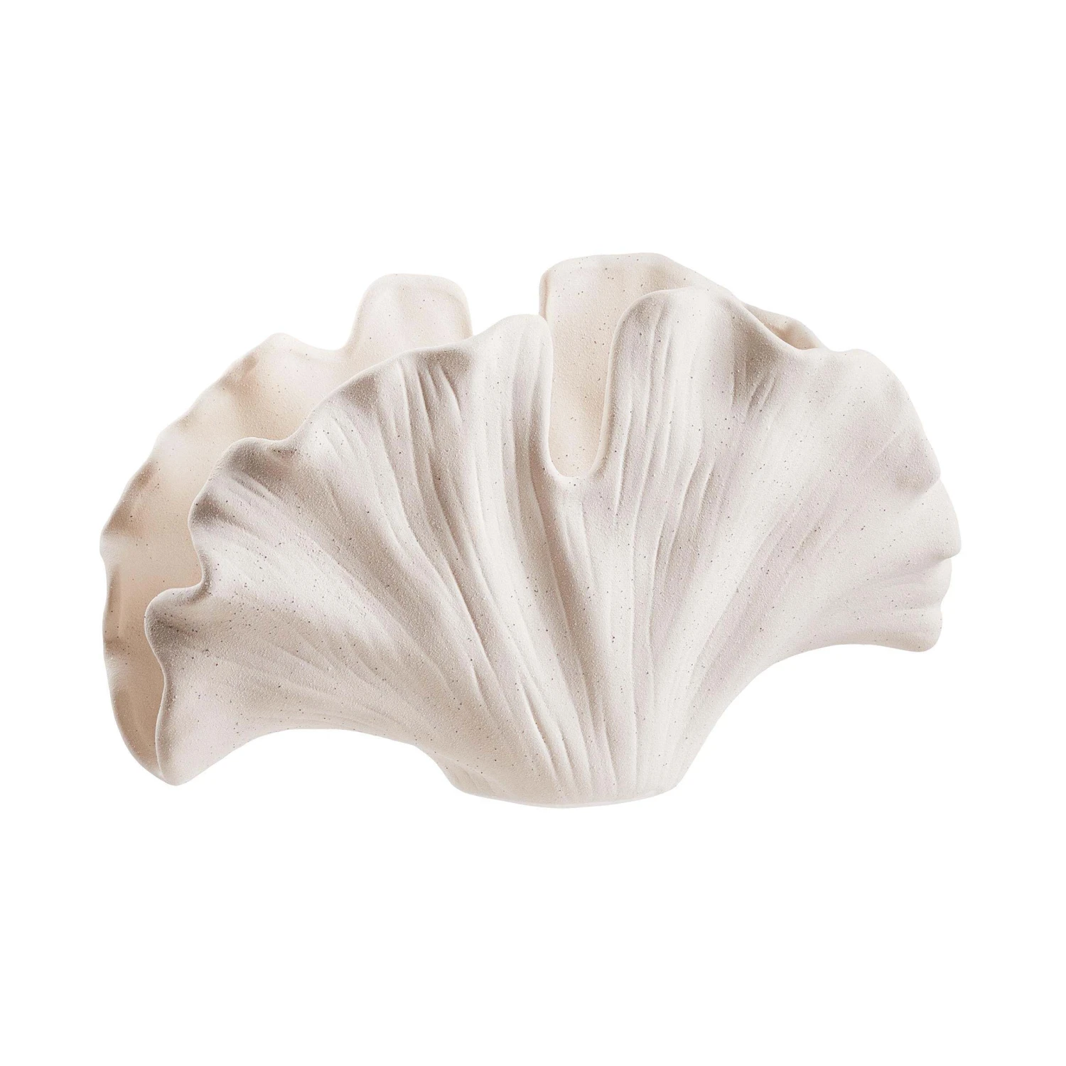 Deko-Objekt Blatt Höhe 21cm GINKGO In Creme 1 Deko-Objekt Blatt Höhe 21cm GINKGO In Creme