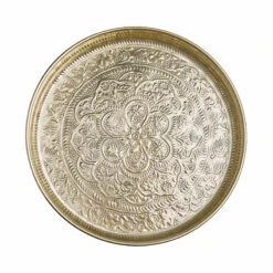 Bestseller -Butlers butlers deko tablett o46cm oriental lounge in gold 1