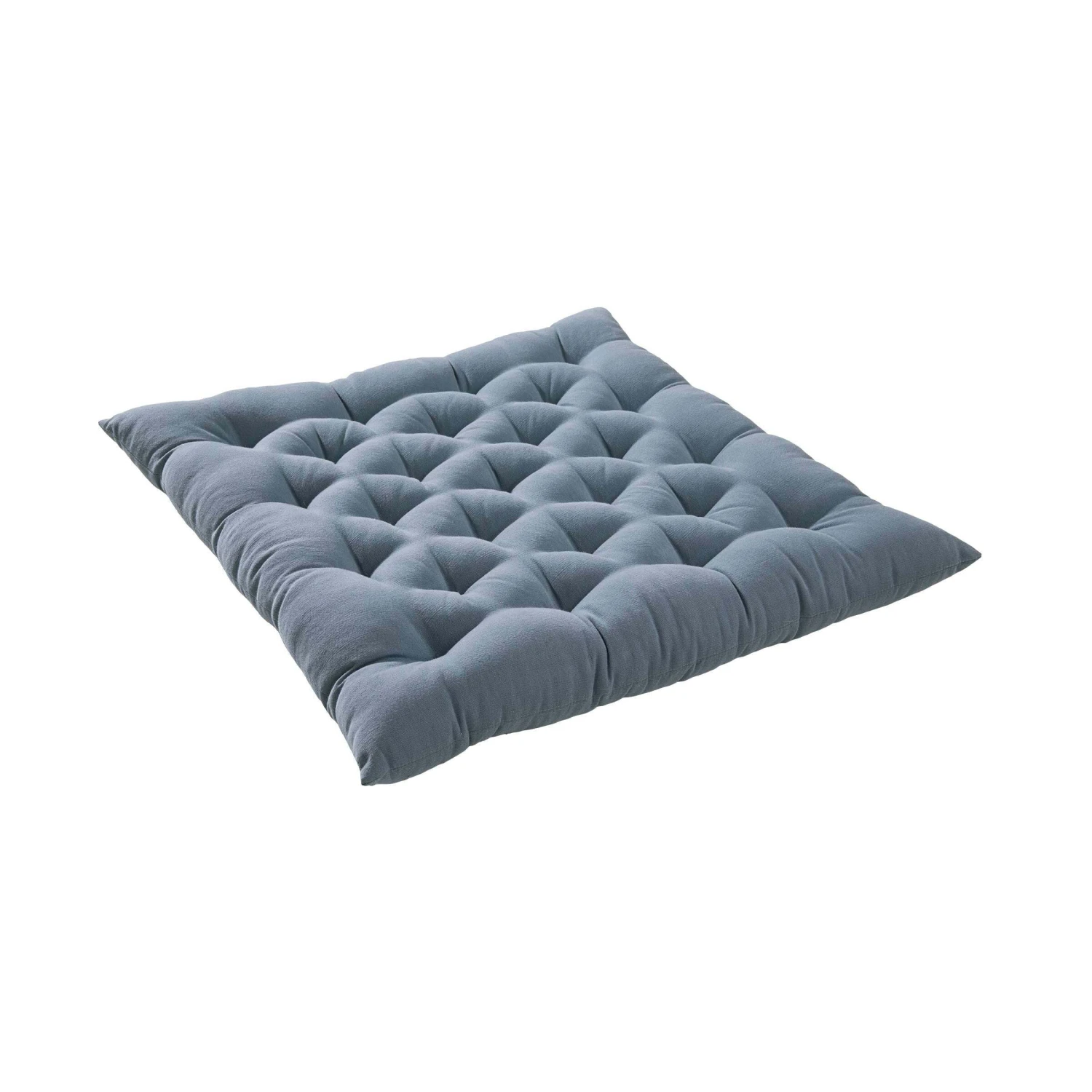 Futonkissen L 42 X B 42cm SOLID In Blau 3 Futonkissen L 42 X B 42cm SOLID In Blau – Bild 3