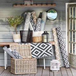 In- & Outdoor-Teppich Mosaik L 200 X B 150cm COLOUR CLASH In Taupe 16 In- & Outdoor-Teppich Mosaik L 200 X B 150cm COLOUR CLASH In Taupe -Butlers butlers in and outdoor teppich mosaik l 200 x b 150cm colour clash in taupe 7