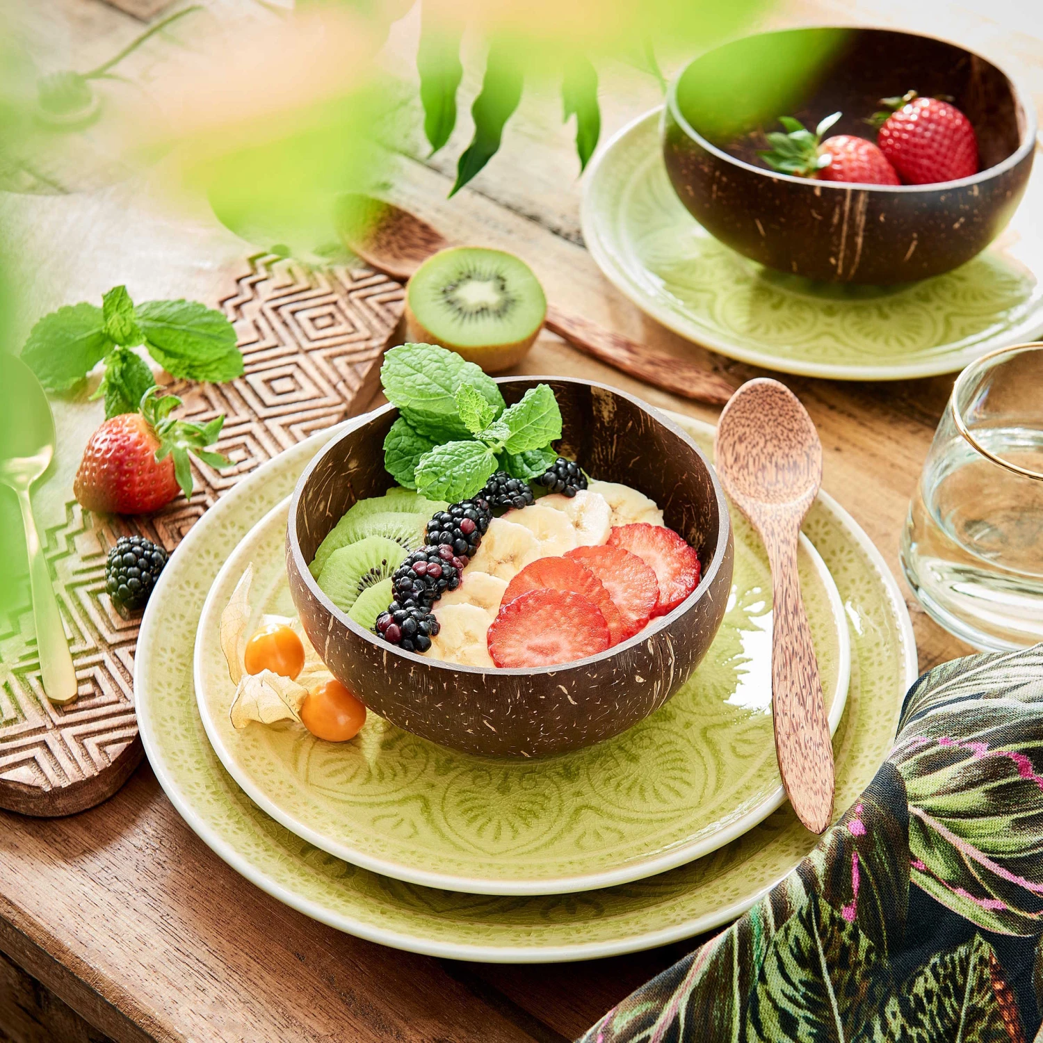 Kokosnussschale 430ml COCONUT In Braun 6 Kokosnussschale 430ml COCONUT In Braun – Bild 6