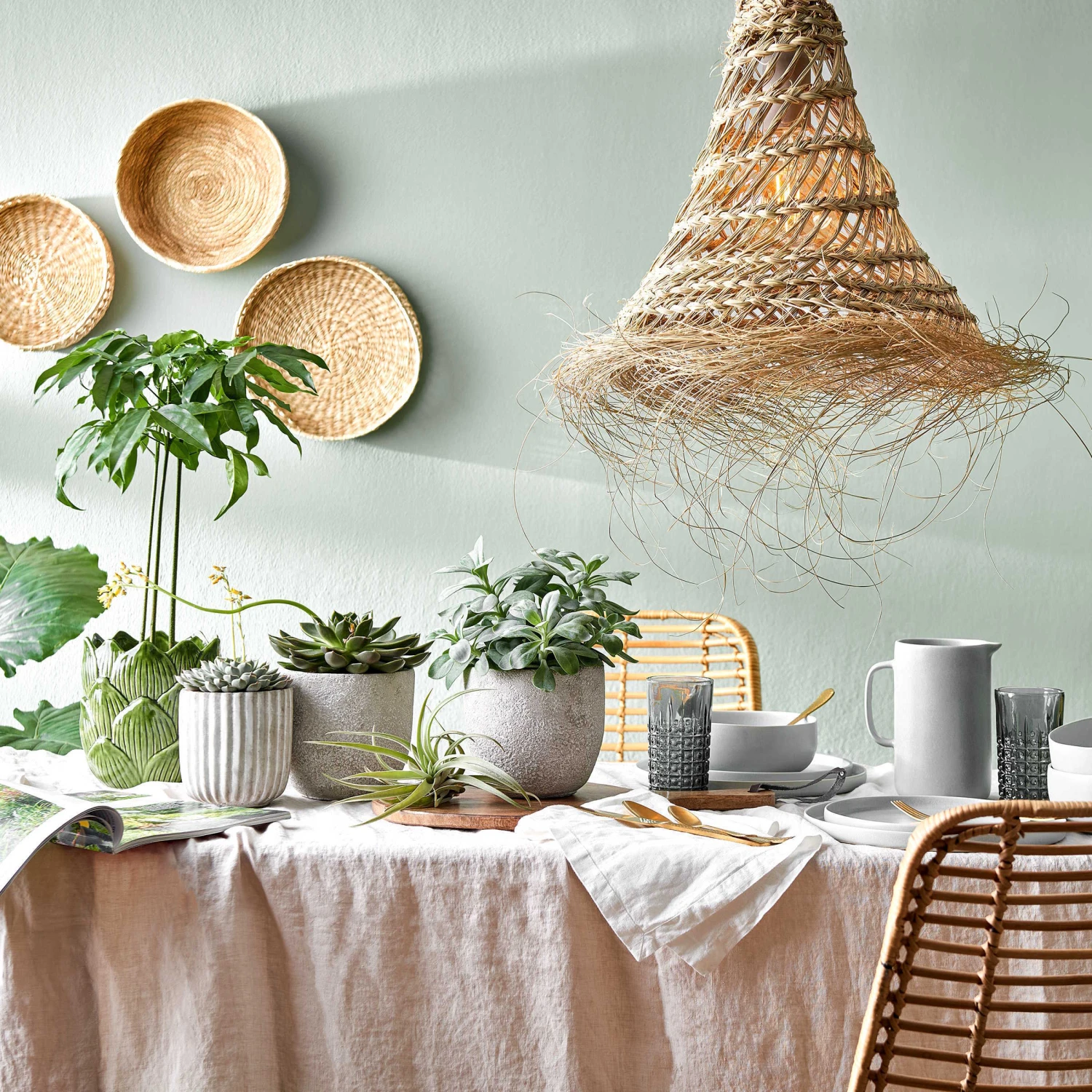 Lampenschirm Höhe 40cm BOMAS In Natur 8 Lampenschirm Höhe 40cm BOMAS In Natur – Bild 8