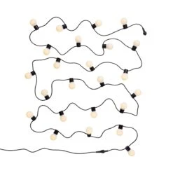 Lichterkette 24 Lichter Outdoor Länge 11m SUNSET In Schwarz-Weiß 6 Lichterkette 24 Lichter Outdoor Länge 11m SUNSET In Schwarz-Weiß -Butlers butlers lichterkette 24 lichter outdoor lange 11m sunset in schwarz weiss 2