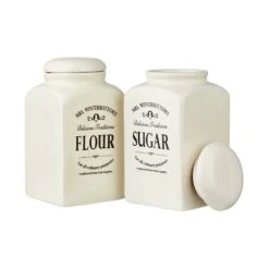 Mehl- & Zuckerdose MRS. WINTERBOTTOM'S In Creme 13 Mehl- & Zuckerdose MRS. WINTERBOTTOM'S In Creme -Butlers butlers mehl and zuckerdose mrs winterbottoms in creme 6
