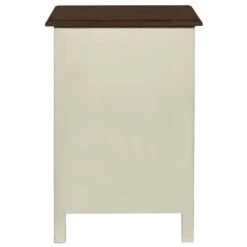 Nachttisch CABOTT COVE In Creme-Braun -Butlers butlers nachttisch cabott cove in creme braun 5