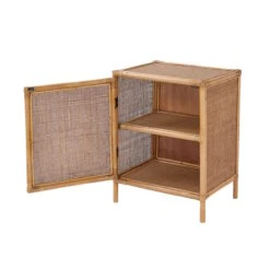 Nachttisch-Schränkchen Handgefertigt Aus Rattan BOHO LOUNGE In Natur -Butlers butlers nachttisch schrankchen handgefertigt aus rattan boho lounge in natur 6