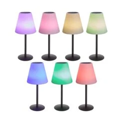 Outdoor Solar-Tischleuchte Mit Farbwechsel LIGHT UP In Schwarz-Weiß 13 Outdoor Solar-Tischleuchte Mit Farbwechsel LIGHT UP In Schwarz-Weiß -Butlers butlers outdoor solar tischleuchte mit farbwechsel light up in schwarz weiss 2