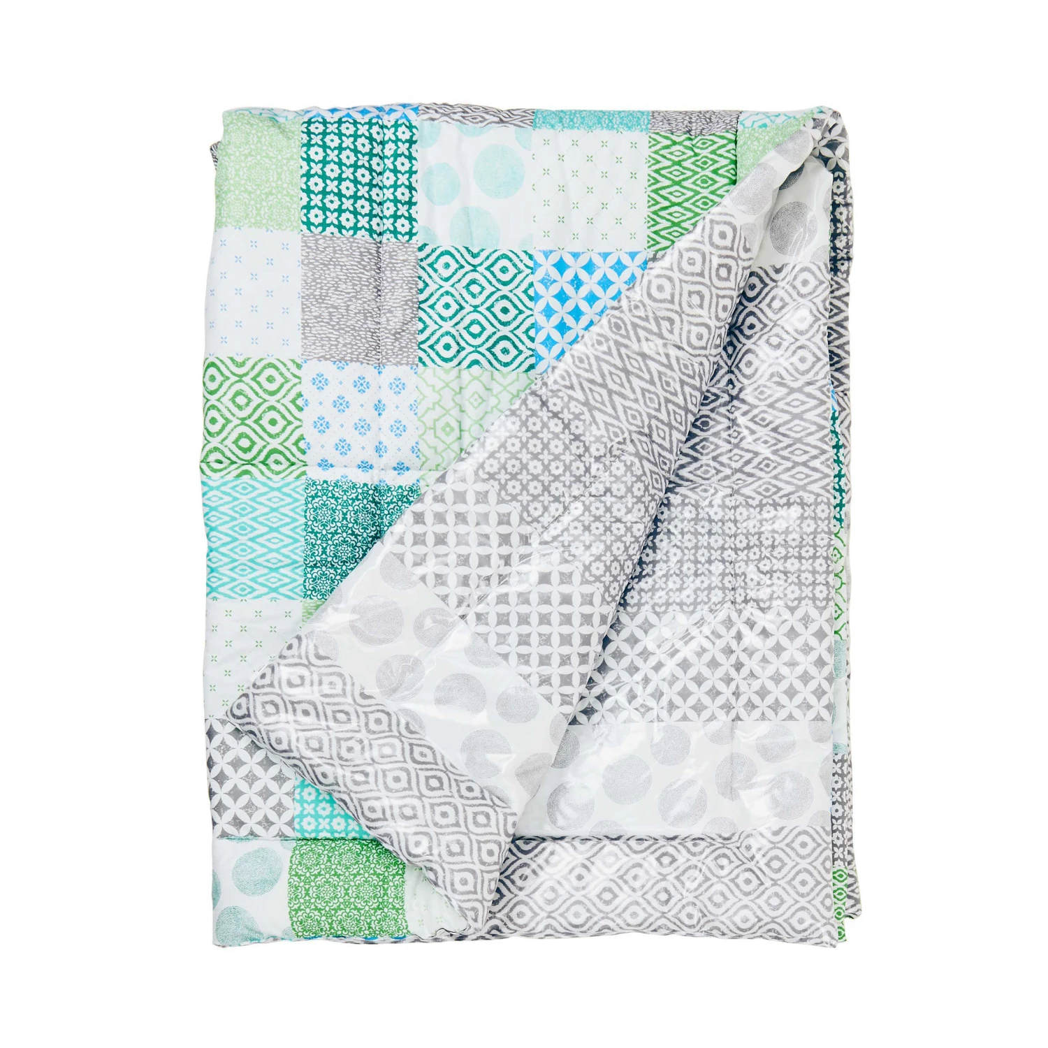 Picknickdecke Kacheln B 140 X T 180cm PICNIC DELUXE In Bunt 2 Picknickdecke Kacheln B 140 X T 180cm PICNIC DELUXE In Bunt – Bild 2