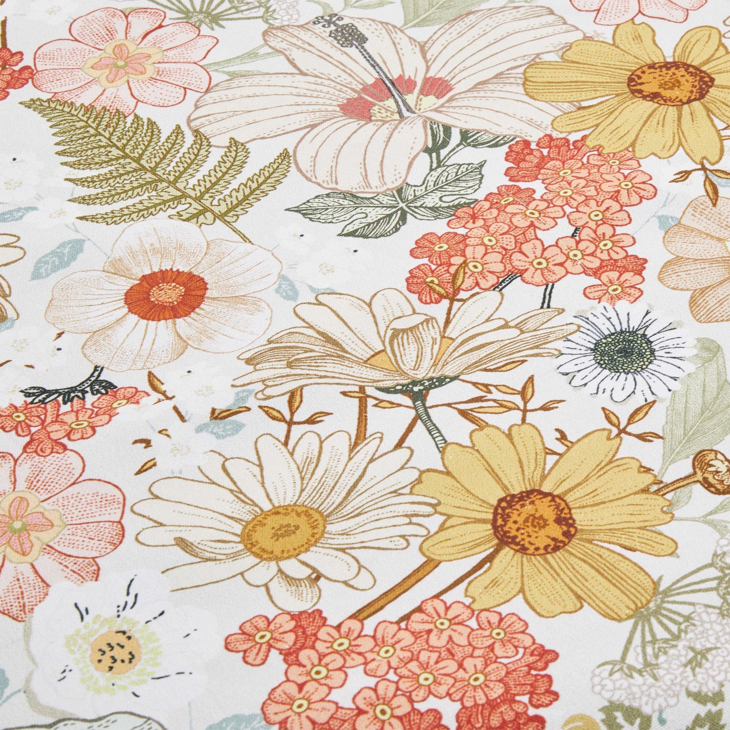 Picknickdecke L 175 X B 154cm BETWEEN FLOWERS In Creme 7 Picknickdecke L 175 X B 154cm BETWEEN FLOWERS In Creme – Bild 7