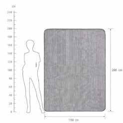 Picknickdecke Streifen L 150 X B 200cm WANDERLUST In Blau-Creme 7 Picknickdecke Streifen L 150 X B 200cm WANDERLUST In Blau-Creme -Butlers butlers picknickdecke streifen l 150 x b 200cm wanderlust in blau creme 3