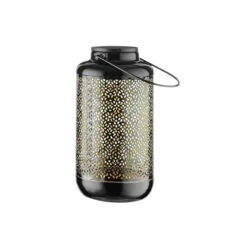 Solar-Laterne H 24cm SOLANA In Schwarz-Gold -Butlers butlers solar laterne h 24cm solana in schwarz gold 2