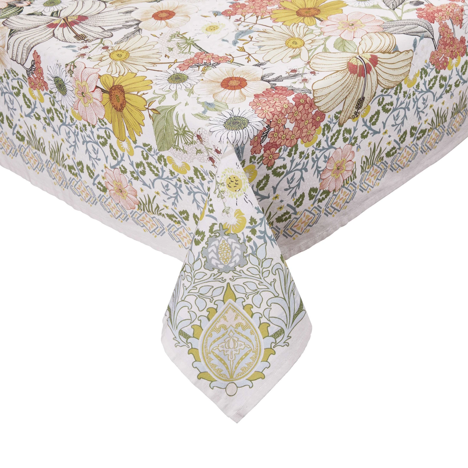 Tischdecke L 160 X B 160cm HIPPIE TRAIL In Bunt 1 Tischdecke L 160 X B 160cm HIPPIE TRAIL In Bunt