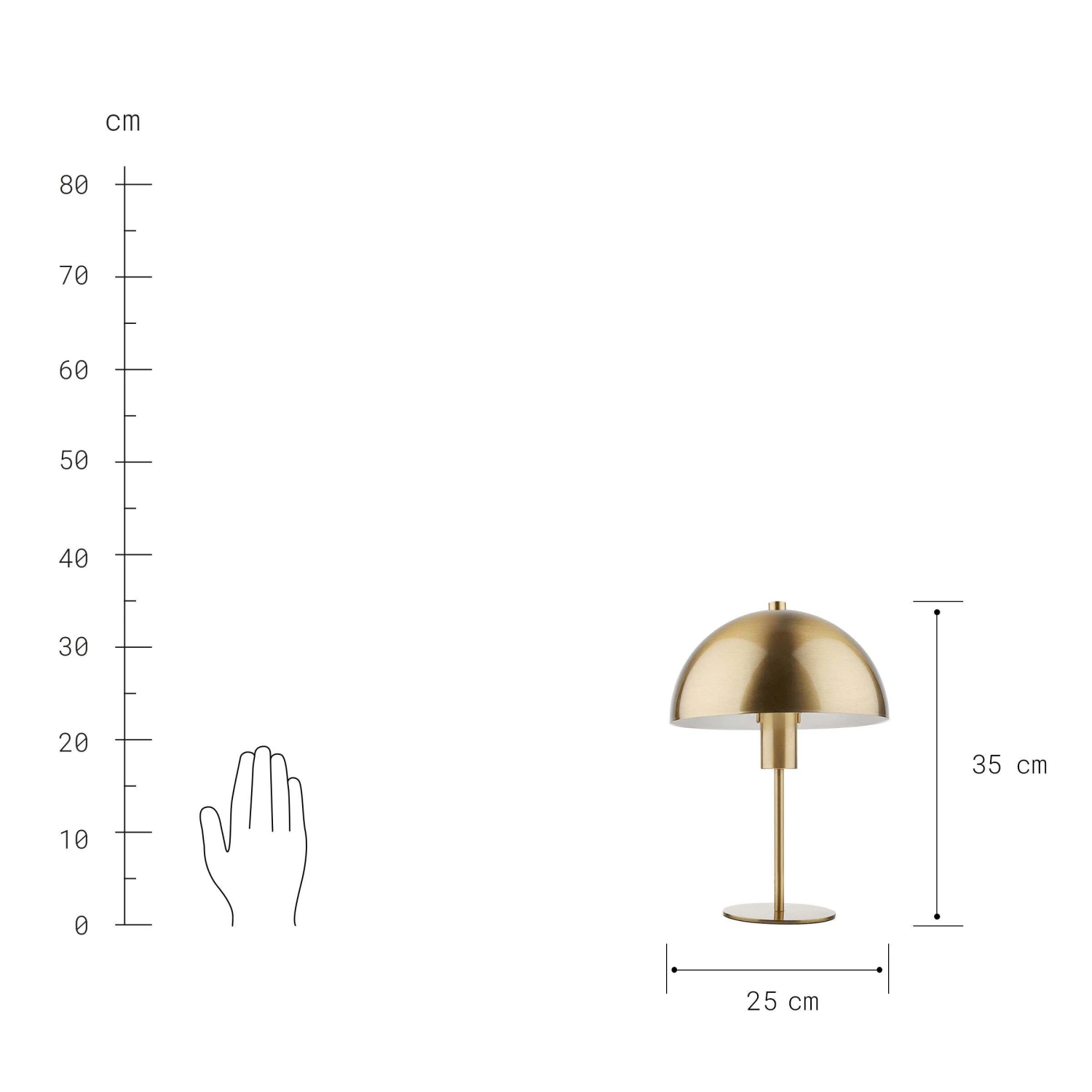 Tischlampe TOPEE In Gold 4 Tischlampe TOPEE In Gold – Bild 4