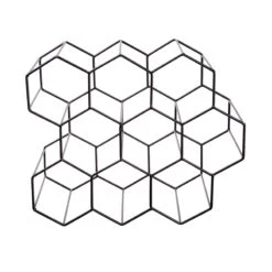 Weinregal Für 9 Flaschen L 36 X H 30cm CUBICLE In Schwarz -Butlers butlers weinregal fur 9 flaschen l 36 x h 30cm cubicle in schwarz 2